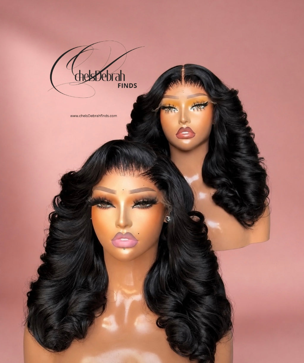 14” Raw Bounce |300g| 6x6 Hd lace