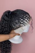 full lace braided wig