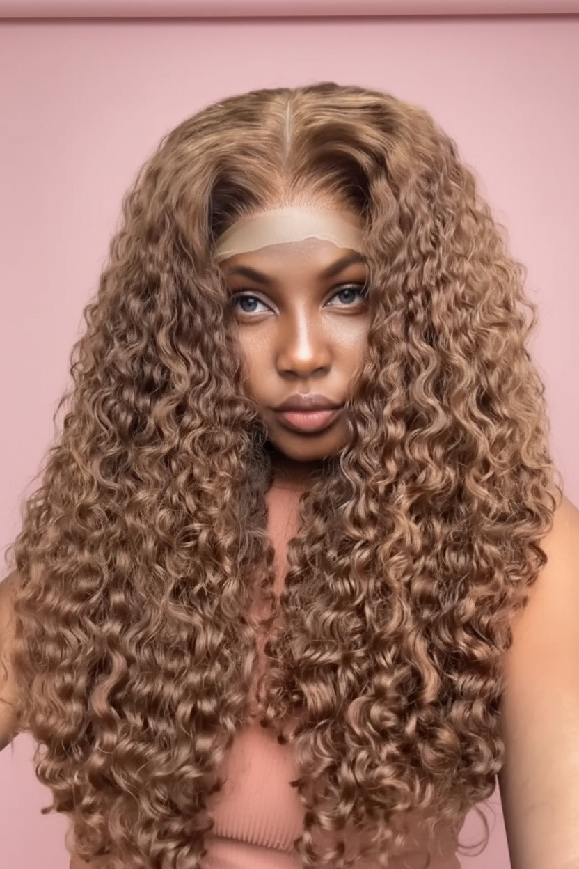Raw kinky curls