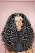 Raw unprocessed loose curly